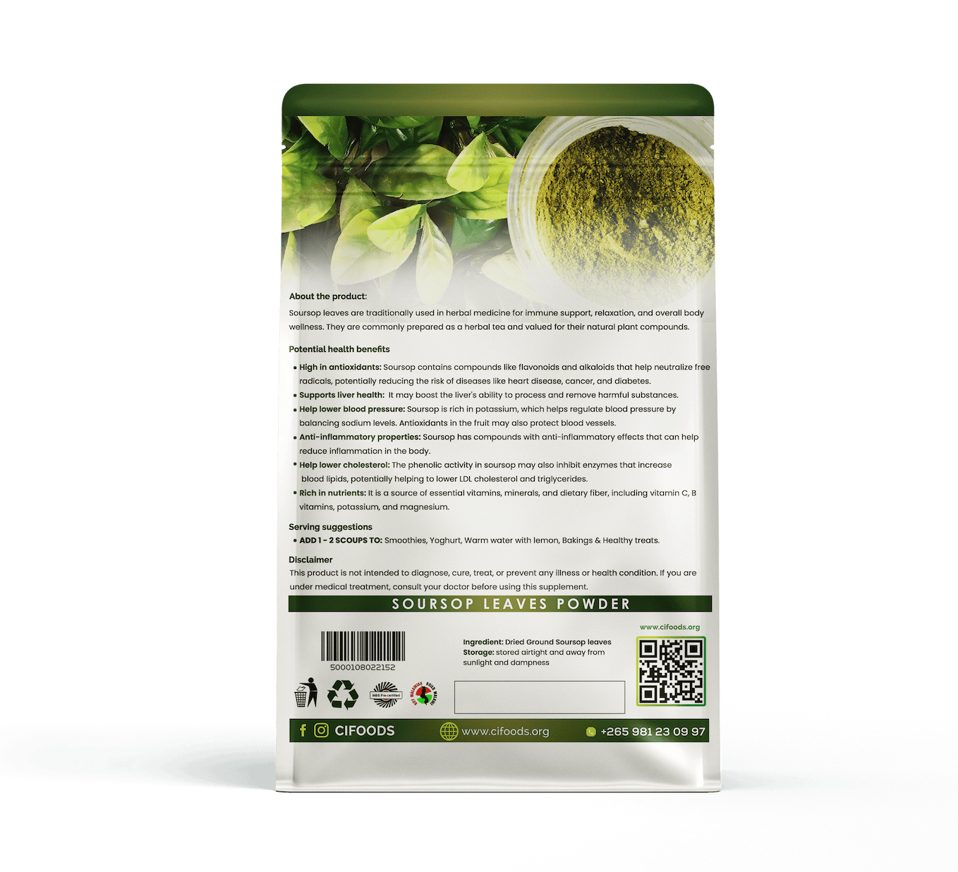 Soursop leaf powder - Image 2
